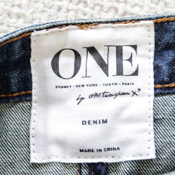 One Teaspoon Le tiger Distressed Skirt size 24 XS - Picture 6 of 7